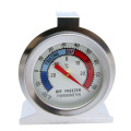 Thermomètre de réfrigérateur bimétallique en acier inoxydable